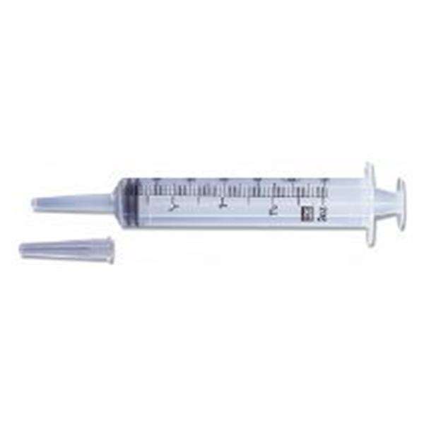 Syringe 50/60cc Catheter Tip w/o Needle Bulk Pack General Use 125/Ca